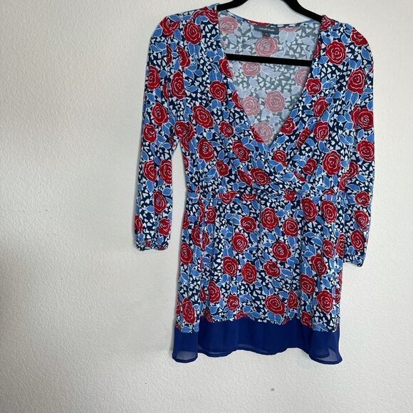 ModCloth rose surplice blouse - Picture 4 of 6